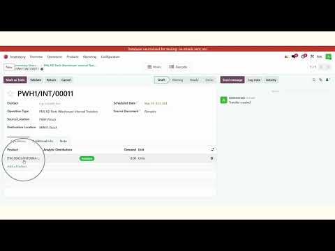 How to transfer PML KD parts warehouse to Manufacture warehouse | SME ...